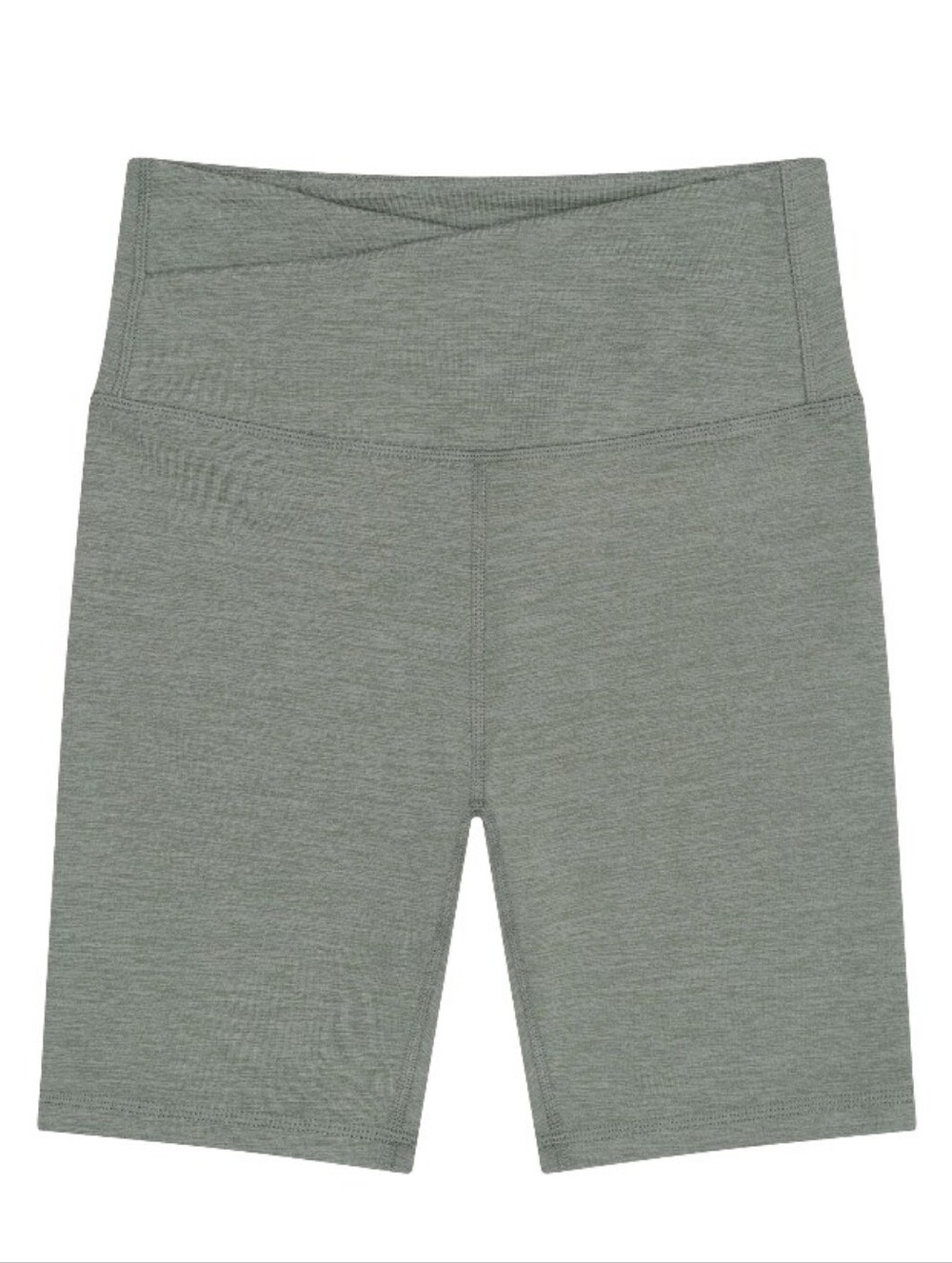 Outdoor Voices Cloud Knit Bike Shorts Women's Large Agave Green NWT